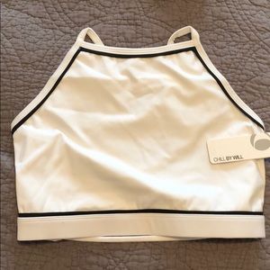 Never worn white workout top